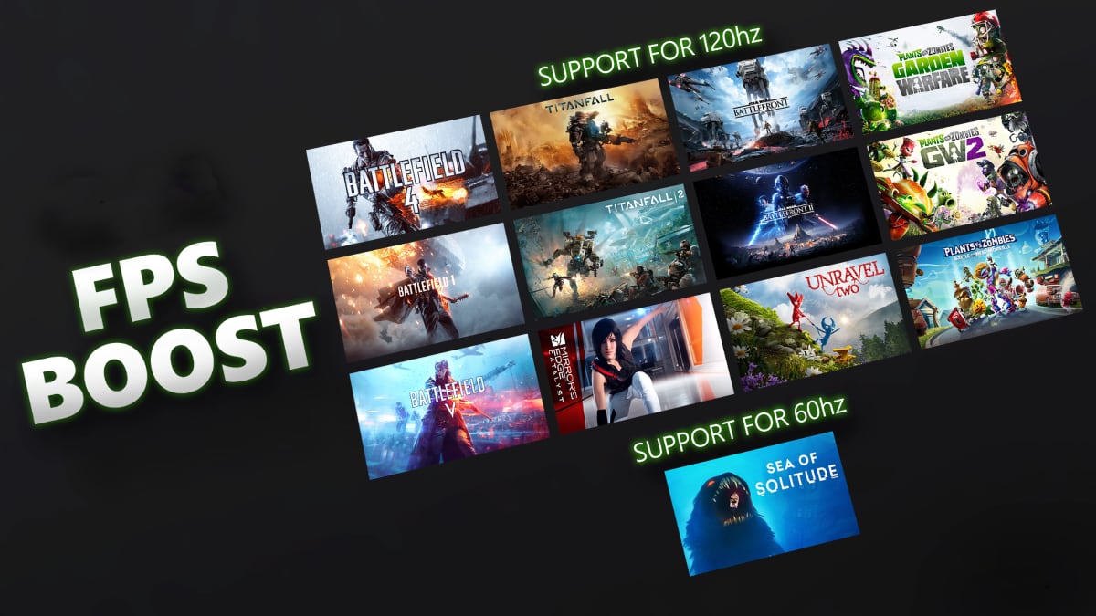 Estos son los primeros 13 juegos de Xbox Series X en recibir FPS Boost y funcionar a 120 FPS